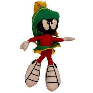 New 1994 Vtg Marvin the Martian Plush 12" Applause Looney Tunes Stuffed Toy